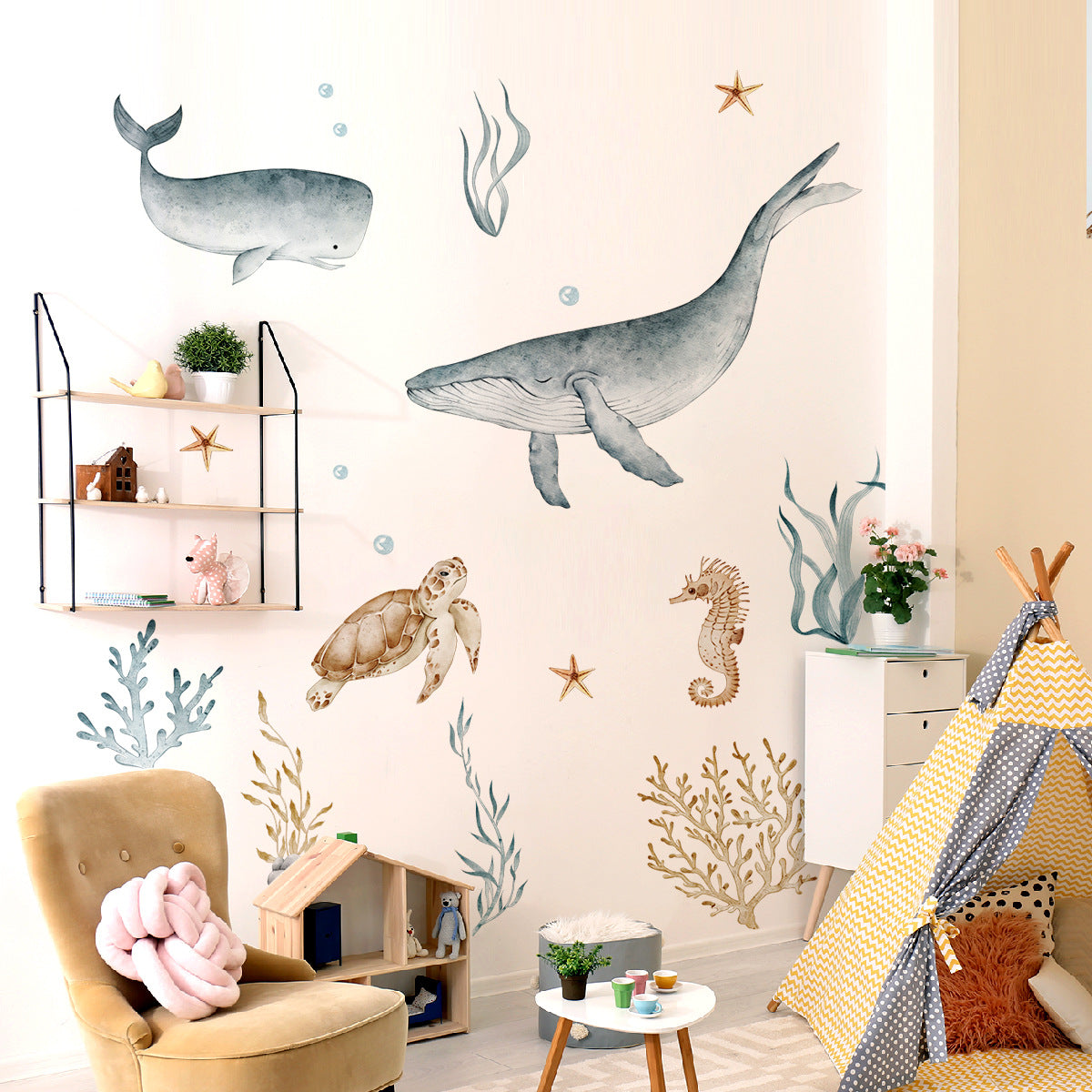 Under The Sea Nursery Wall Stickers